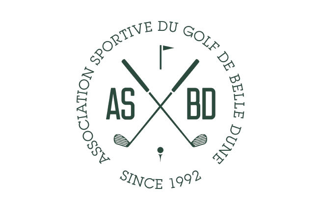 logo ASBD association sportive du golf de belle dune - pour medecins de l'imaginaire